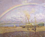Dario de Regoyos The Rainbow (nn02) oil painting